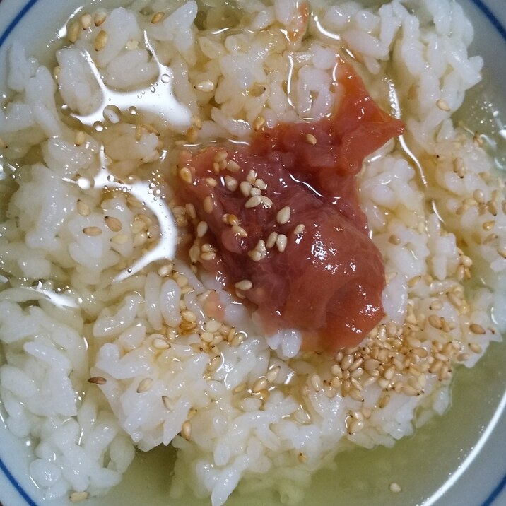 梅茶漬け ごま風味